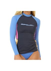 Rip Curl Block Party UVP 50+ L/S Tee Lycra Women (Gr XXL |blau)