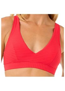 Rip Curl Premium Surf Deep V Bikini-Top Women (Gr XL - D-DD |rot)
