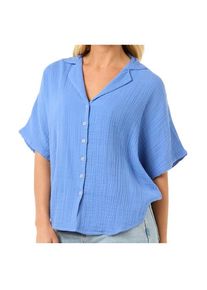 Rip Curl Premium Surf S/S Shirt Bluse Women (Gr M |blau)
