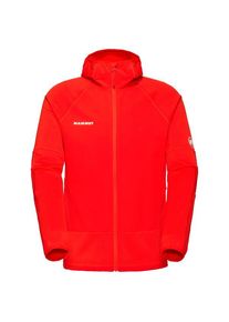 Fleecejacke Mammut Massone Midlayer Hooded Jacket Herren (Gr L |rot)
