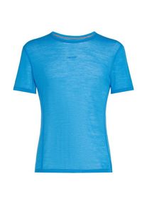 Icebreaker Merino 75 Cool-Lite Featherlight S/S Crewe Merinounterwäsche Herren (Gr M |blau)