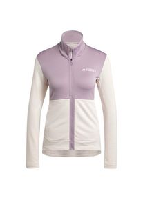 adidas terrex Multi Light Fleece Jacket Fleecejacke Damen (Gr S |weiß)