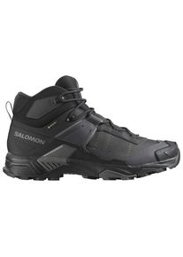 Salomon X Ultra 5 Mid GORE-TEX Wanderschuhe Men (Gr 45 1/3 |schwarz/grau |wasserdicht)