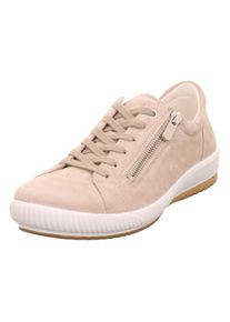 Legero Damen Sneaker "TANARO 5.0", Gr. 36tasso (beige), Veloursleder, unifarben, casual, Schuhe, Komfortschuh, Freizeitschuh, Schnürschuh mit