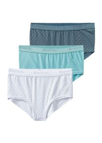 Bench. Kinder Panty, Gr. 122blau, navy, weiß, Single Jersey, Obermaterial: 92% Baumwolle, 8% Elasthan (LYCRA), bedruckt, Unterhosen, mit Pünktchen