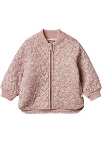 Wheat Baby Outdoorjacke "Thermo Jacket Loui", Gr. 74powder flower meadow, Web, Obermaterial: 100% Polyester, unifarben, casual, Jacken, wasserdicht