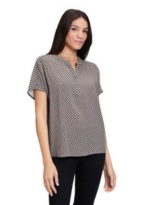 Betty Barclay Damen Schlupfbluse "Betty Barclay Schlupfbluse mit Muster", blau, casual, Gr. 40, Obermaterial: 100% Viskose., Blusen