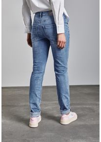 Street One Damen Comfort-fit-Jeans, blau, casual, Gr. 29, unifarben, Jeans, 63% Baumwolle, 25% Polyester, 10% Viskose, 2% Elasthan, Jeans, 4-Pocket