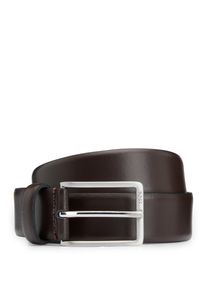BOSS Damen Ledergürtel "Erman-L_Sz35", braun, casual, Gr. 100, unifarben, Leder, Gürtel, mit dezenter BOSS-Prägung auf der Schließe