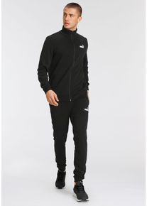 Puma Herren Trainingsanzug "CLEAN SWEAT SUIT TR", schwarz, sportlich, Gr. S, unifarben, Sweatware, Obermaterial: 68% Baumwolle, 32% Polyester,