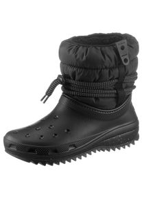 Crocs Damen Winterstiefel "Classic Neo Puff Luxe Boot W", Gr. 36, schwarz, Croslite, Nylon, sportlich, Schuhe, mit Warmfutter
