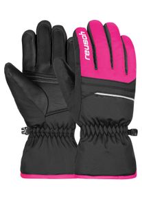 Reusch Kinder Skihandschuhe "Alan Junior", rosa, sportlich, Gr. 6, 94% Polyester, 6% Polyurethan, Handschuhe, mit winddichter und atmungsaktiver