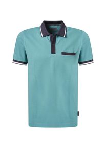 Pierre Cardin Herren Poloshirt "Poloshirt KN", blau, casual, Gr. XXXL, mehrfarbig, Jersey, Obermaterial: 100% Baumwolle, Shirts, mit Brusttasche