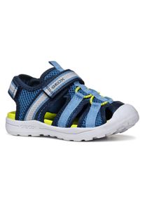 Geox Kinder Sandale "J VANIETT BOY", Gr. 24, blau, Textil, casual, Schuhe, Trekking Schuh, Klettschuh für Outdooraktivitäten
