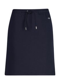 Gant Damen Minirock "REG SHIELD SKIRT", blau, casual, Gr. M, Web, Obermaterial: 87% Baumwolle, 13% Polyester, Röcke