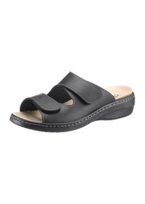 CLASSIC Damen Pantolette, Gr. 37, schwarz, Lederimitat, klassisch, Schuhe