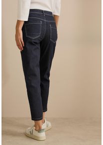 Cecil Damen Slim-fit-Jeans, blau, casual, Gr. 33, unifarben, Jeans, 75% Baumwolle, 23% Polyester, 2% Elasthan, Jeans, 5-Pocket-Style