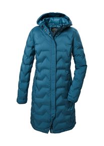 Killtec Damen Steppmantel "KOW 9 WMN QLTD PRK", blau, sportlich, Gr. 40, 100% Polyester (recycelt), Mäntel