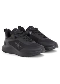 Herren Sneaker "EVA RUNNER LOW LACE ML MIX", Calvin Klein Jeans, Gr. 44, schwarz, Textil, Synthetik, unifarben, sportlich, Schuhe, mit leichter