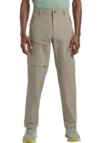 Jack Wolfskin Herren Zip-off-Hose "PICO TRAIL ZIP OFF PANTS M", grau, sportlich, Gr. 56, Obermaterial: 100% Polyester, Hosen