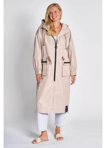 Zhrill Damen Allwetterjacke "AILA", grau, casual, Gr. XXL, unifarben, Web, Obermaterial: 100% Polyamid, Jacken, mit seitlichen Eingrifftaschen und
