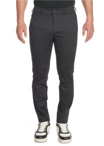 Herren Stoffhose "ALDIN", blau, Gr. S, Le Temps Des Cerises, kariert, unifarben, 55% Polyester, 41% Viskose, 4% Elasthan, Hosen, in klassischem Design
