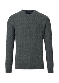 Casamoda Herren Strickpullover "Casamoda Pullover uni", grün, Gr. XXL, 80% Wolle (Lammwolle), 20% Nylon, Pullover
