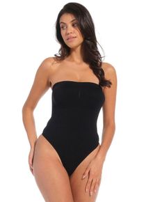 Damen Shaping-Body "Bandeau Thong Body", MAGIC BODYFASHION, Gr. L, schwarz, Obermaterial: 92% Polyamid, 8% Elasthan, unifarben, feminin, Bodies,