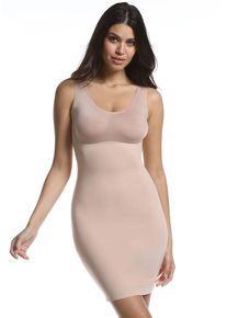 Damen Shaping-Kleid "Tone Your Body Dress", MAGIC BODYFASHION, Gr. S, braun, Obermaterial: 80% Polyamid, 20% Elasthan, unifarben, elegant, Kleider,