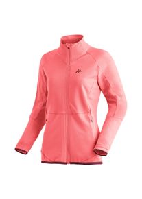 Maier Sports Damen Fleecejacke "Sinaia W", rosa, Gr. 44, 62% Polyester, 38% Polyester (Recycelt), Jacken, Damen Midlayer, atmungsaktiv