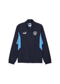 Puma Herren Sweatjacke "Manchester City ftblARCHIVE Jacke Herren", blau, Gr. XL, Obermaterial: 100% Polyester; Futter: 100% Polyester; Ärmelfutter: