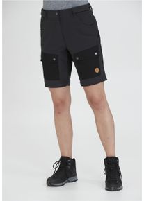 WHISTLER Damen Shorts "Lara", grau, sportlich, Gr. 42, mehrfarbig, 65% Polyester, 35% Baumwolle, Hosen, mit dehnbarem Funktionsstretch