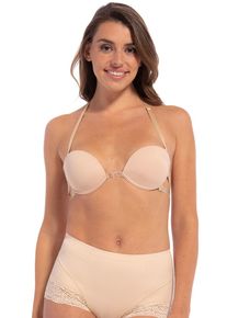 Damen Multiway-BH "Multiway Bra", MAGIC BODYFASHION, Gr. 4, braun, Obermaterial: 88% Polyamid, 12% Elasthan, feminin, BHs, unzählige Möglichkeiten
