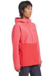 Jack Wolfskin Damen Funktionsjacke "WEILTAL 2L JKT W", orange, sportlich, Gr. M, Obermaterial: 100% Polyester, Jacken, Kapuze: fest mit der Jacke