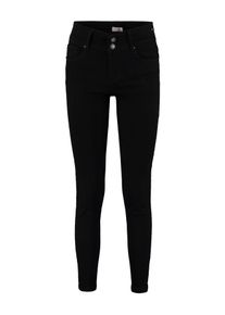 Haily's HAILY’S Damen Skinny-fit-Jeans "LG MW C JN Li44ana", schwarz, feminin, Gr. XXL, unifarben, Denim/Jeans, Obermaterial: 72% Baumwolle, 26% Polyester,