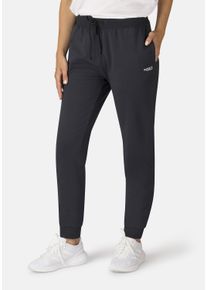 STOOKER WOMEN Damen Sporthose "D. Sweathose JUDY 30"", blau, sportlich, Gr. M, angeraute Sweatware, 60% Baumwolle, 40% Polyester, Hosen, Sporthose