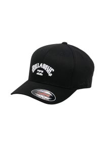 Billabong Herren Flex Cap "Arch", schwarz, Gr. S, 63% Polyester, 34% Baumwolle, 3% Elasthan, Caps