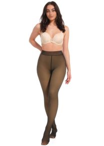 Damen Strumpfhose "Magic Tights", MAGIC BODYFASHION, Gr. S, schwarz, Obermaterial: 82% Polyamid, 18% Elasthan, unifarben, Strumpfhosen, mit Fleece