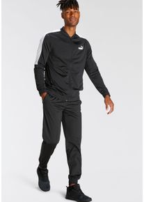 Puma Herren Trainingsanzug "BASEBALL TRICOT SUIT", schwarz, sportlich, Gr. S, unifarben, Trikot, Obermaterial: 100% Polyester, Sportanzüge