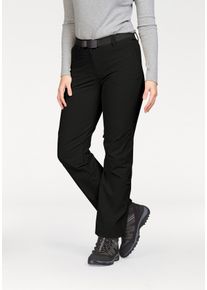 Maier Sports Damen Trekkinghose "LULAKA", schwarz, sportlich, Gr. 40, Web, Obermaterial: 90% Polyamid, 10% Elasthan, Hosen, 4-Wege-Stretch, auch in