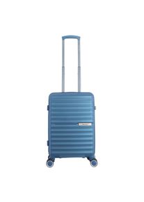 Saxoline Koffer "Resort", blau, Polypropylen, casual, Koffer, aus Polypropylen-Material