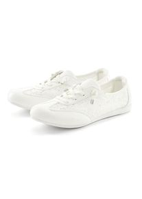 Lascana Sneaker 'Freizeitschuh, Halbschuh mit modischen Spitzendetails' weiß Gr. 37 für Damen. Mit Spitze