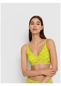 LSCN BY LASCANA Bralette grün Gr. 36/38 für Damen. Ohne Bügel. Bequem