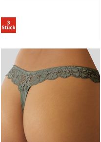 Petite Fleur String beige Gr. 32/34 für Damen