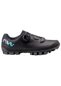 Northwave Hammer Plus Radschuhe Damen (Gr 42,5 |grau/schwarz)