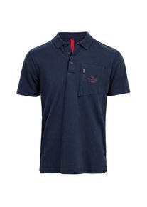 Polo-Shirt The Mountain Studio Camp 4 Organic Cotton Piké Poloshirt Herren (Gr XL |blau)