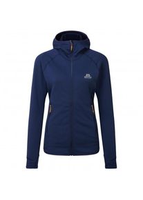 Mountain Equipment Eclipse Hooded Jacket Fleecejacke Damen (Gr 10 |blau)