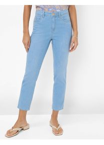 Brax Damen Five-Pocket-Hose Style MARY S USED BLEACHED BLUE, denim hellblau, Gr. 36K