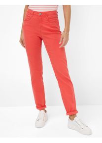 Brax Damen Five-Pocket-Hose Style MARY CRANBERRY, denim rot, Gr. 36