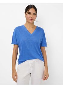 Brax Damen Shirt Style CAELEN sapphire blue, Blau, Gr. 44